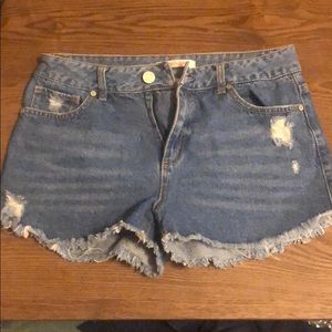Jean shorts